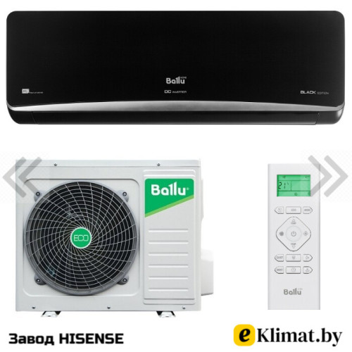 Кондиционер Ballu BSPI-10HN8/BL/EU DC-Platinum Black